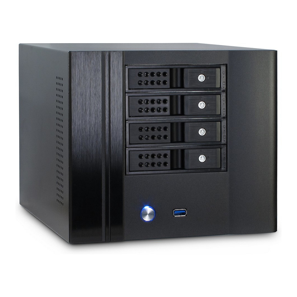Inter-Tech IPC SC-4004 - Ultra Small Form Factor - Mini-ITX Midi-/Mini-Tower