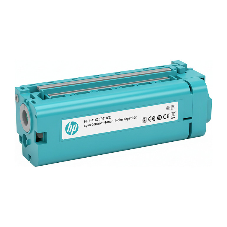 HP # 411X CF411XC cyan Contract-Toner - Hohe Kapazität Toner