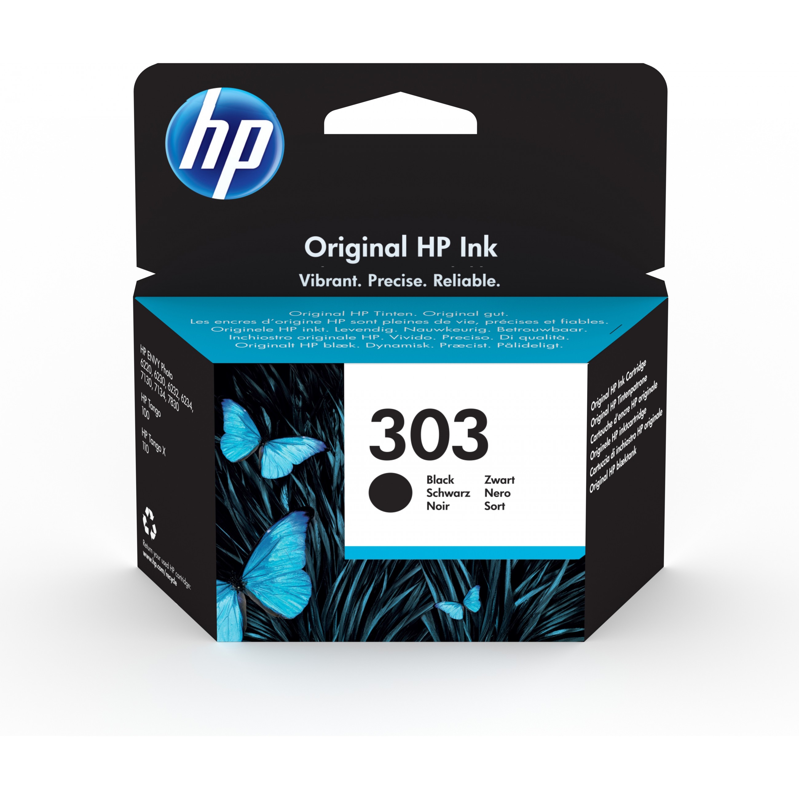 HP 303 Black Original ink cartridge - T6N02AE#UUS