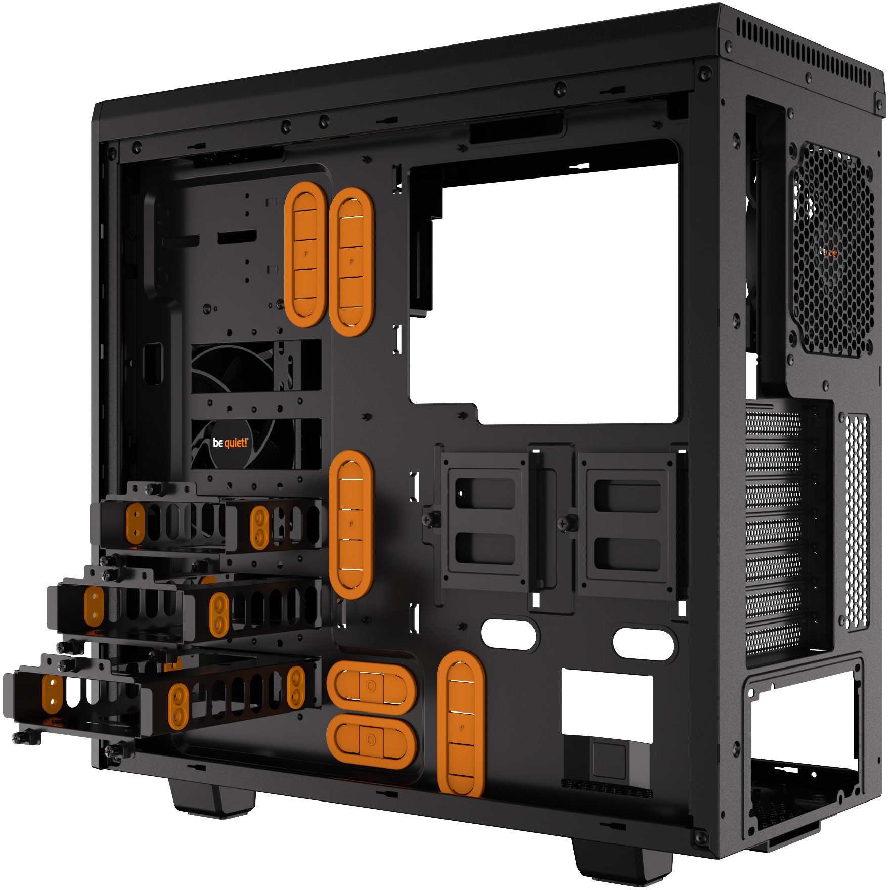 Midi be quiet! PURE BASE 600 orange window, Be Quiet! BGW20 (BILD6)