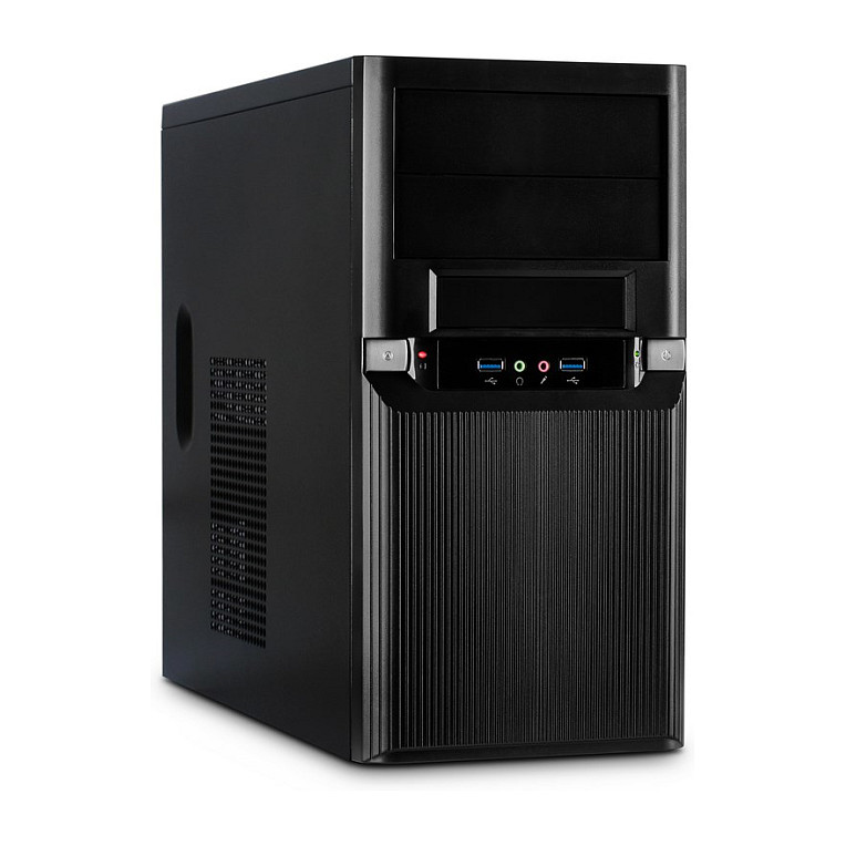 Mini Inter-Tech TM-515 black Midi-/Mini-Tower