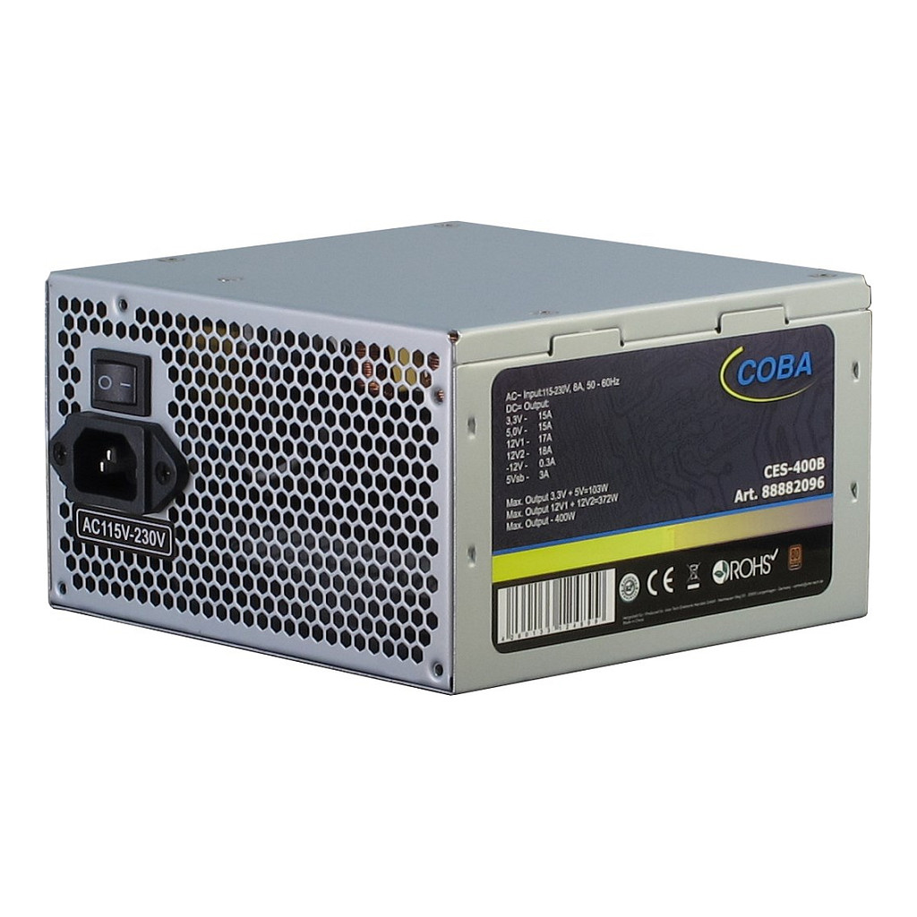 400W Inter-Tech Coba CES-400B 82+ bulk