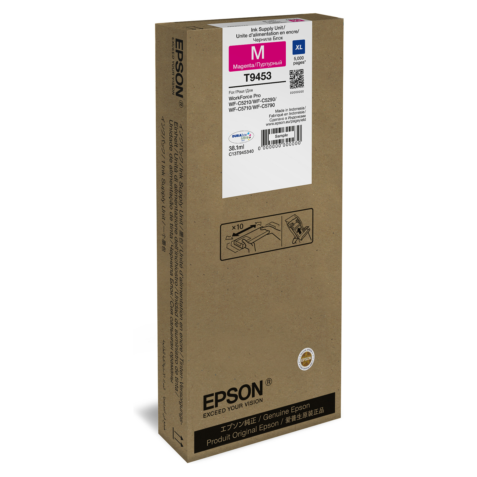 Epson WF-C5xxx Series Ink Cartridge XL Magenta