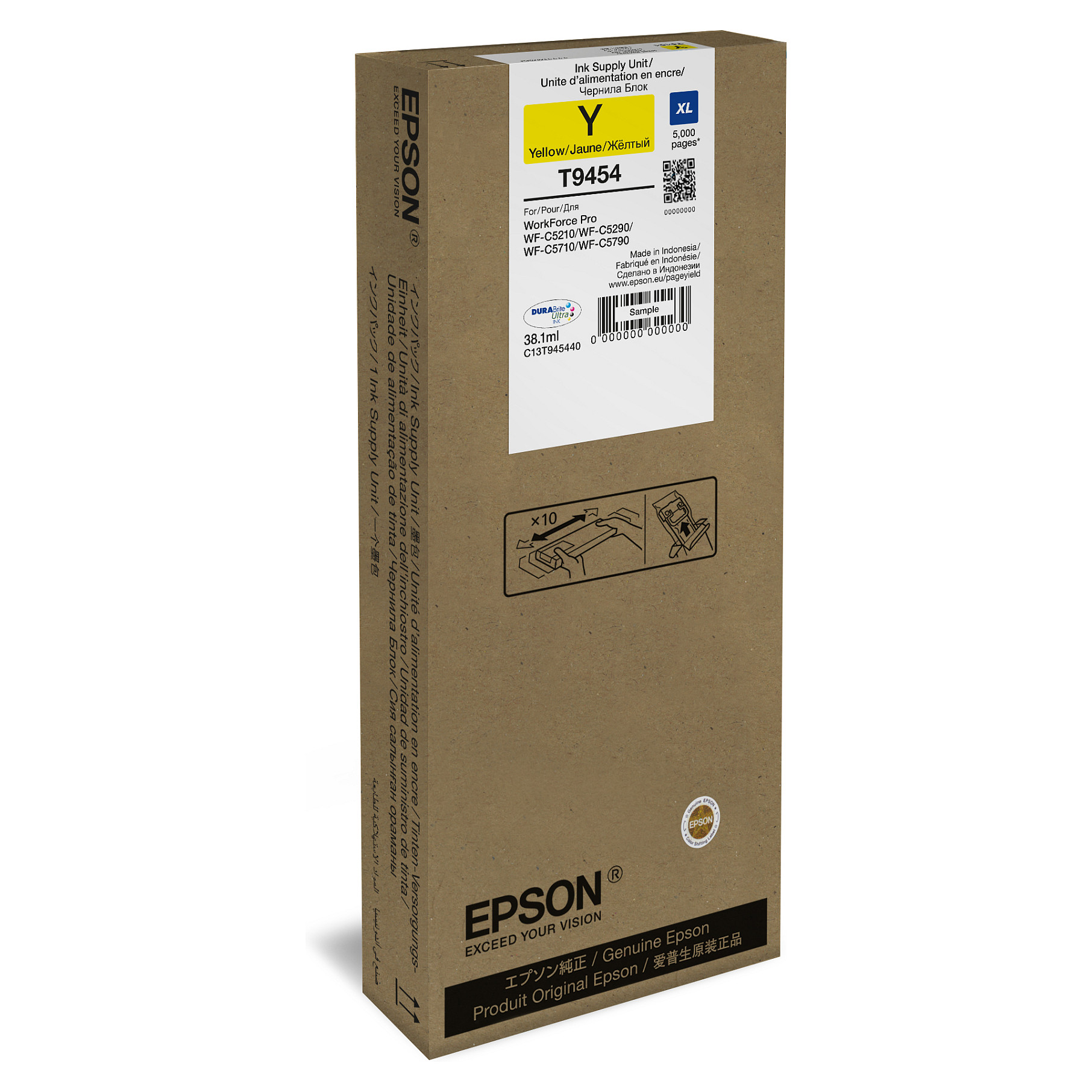 Epson WF-C5xxx Series Ink Cartridge XL Yellow