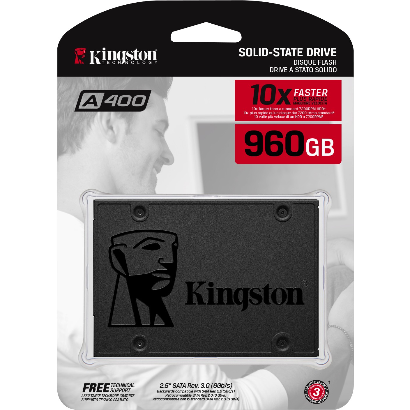 Kingston SA400S37/960G, Interne SSDs, Kingston A400  (BILD5)
