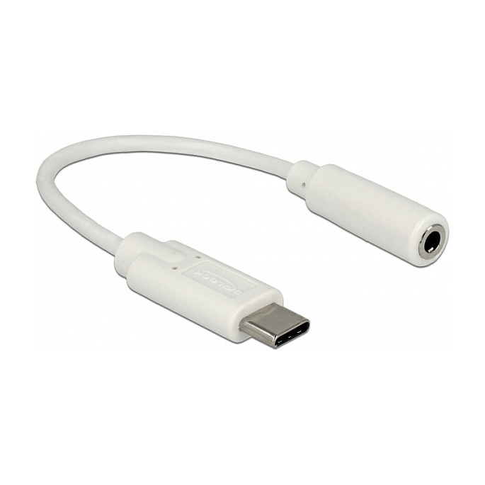DELOCK Audio Adapter USB Type-C Stecker > Klinkenbuchse 14 cm