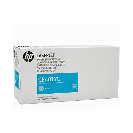 HP #507A CE401YC cyan - Contract Toner
