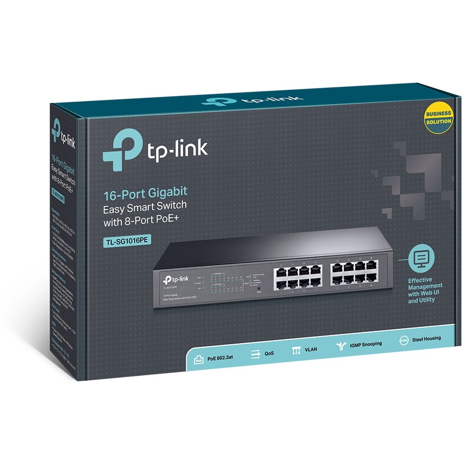 TP-Link SG1016PE, Switching Hubs, TP-Link TL-SG1016PE SG1016PE (BILD5)