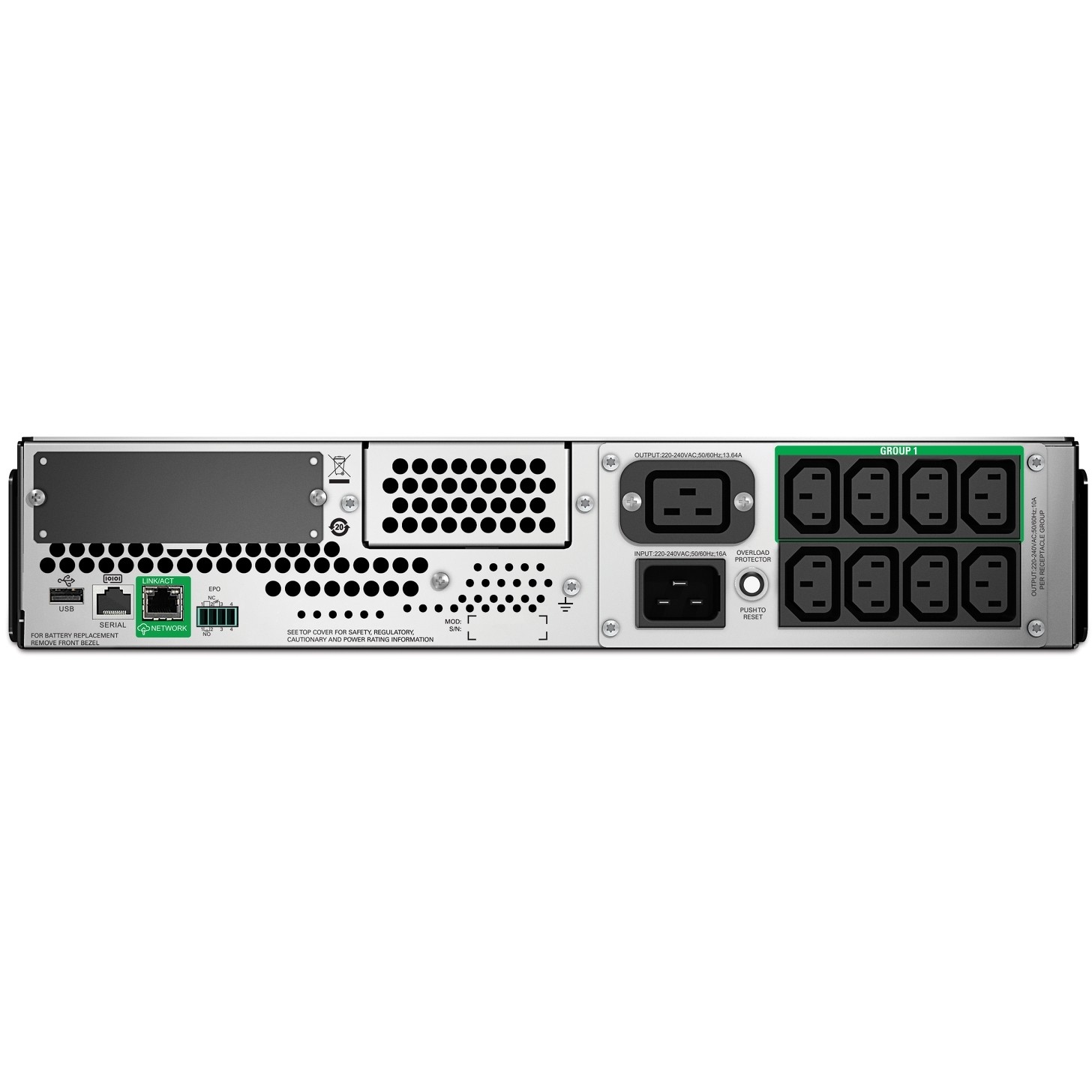 APC SMT3000RMI2UC uninterruptible power supply (UPS),  (BILD6)