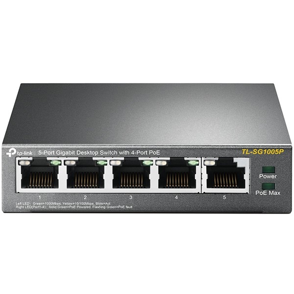 TP-Link SG1005P, Switching Hubs, TP-Link TL-SG1005P SG1005P (BILD1)