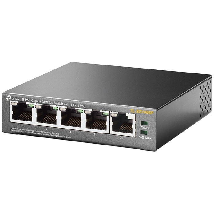 TP-Link SG1005P, Switching Hubs, TP-Link TL-SG1005P SG1005P (BILD3)