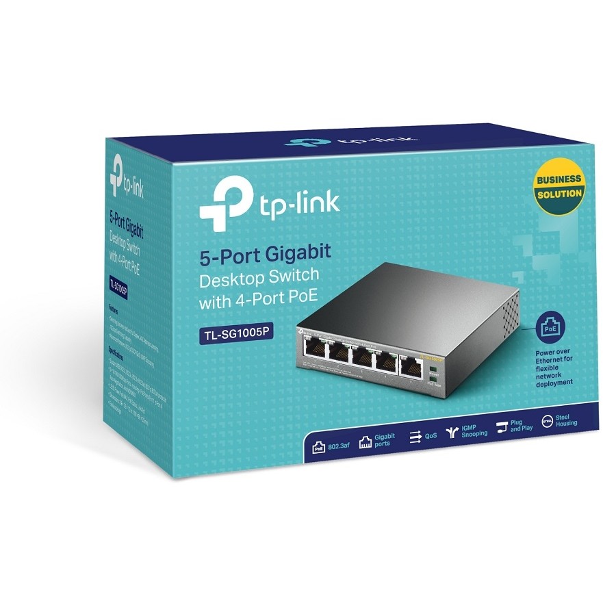 TP-Link SG1005P, Switching Hubs, TP-Link TL-SG1005P SG1005P (BILD6)