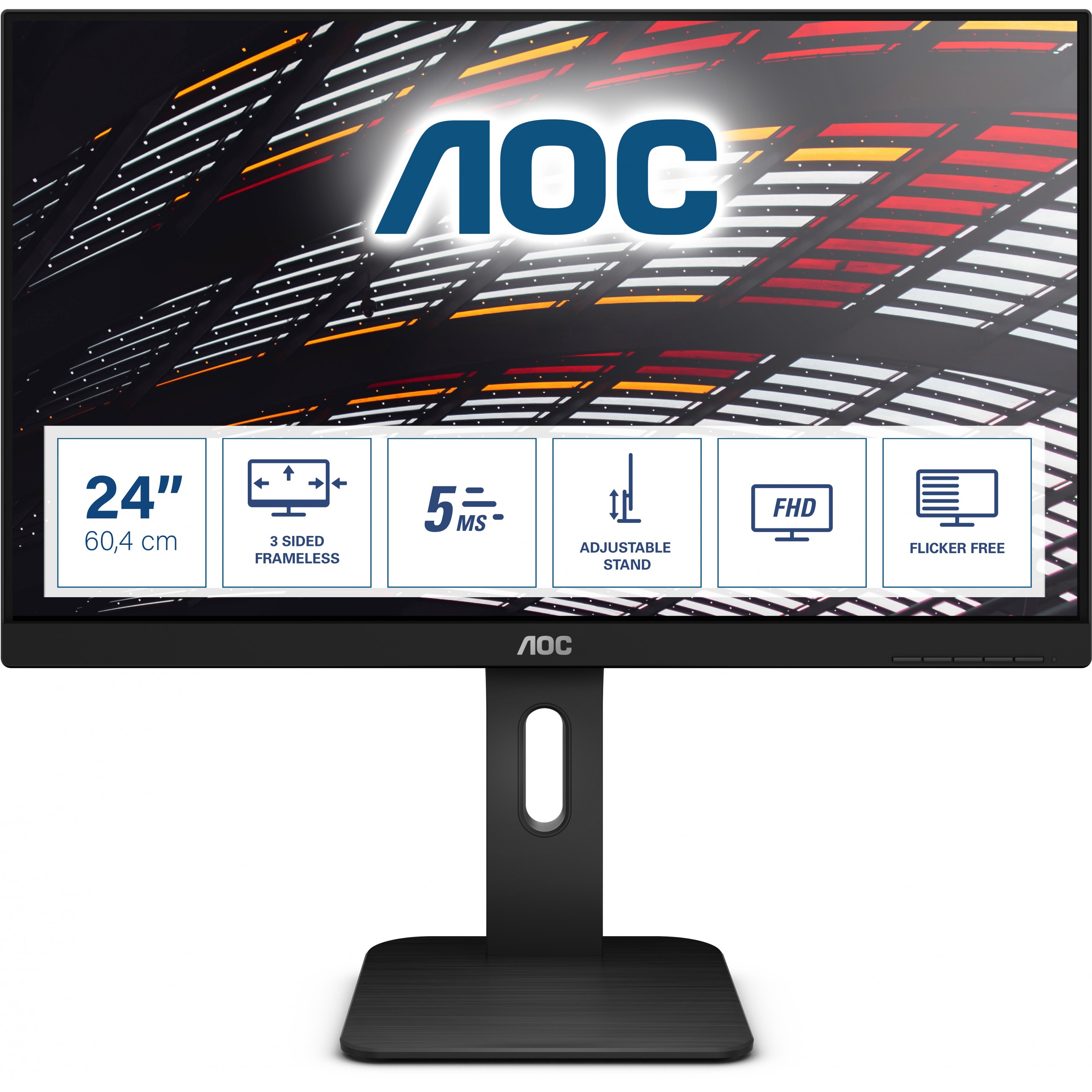 AOC P1 24P1 Computerbildschirm 605 cm (23.8 Zoll) 1920 x 1080 Pixel HD - 24P1