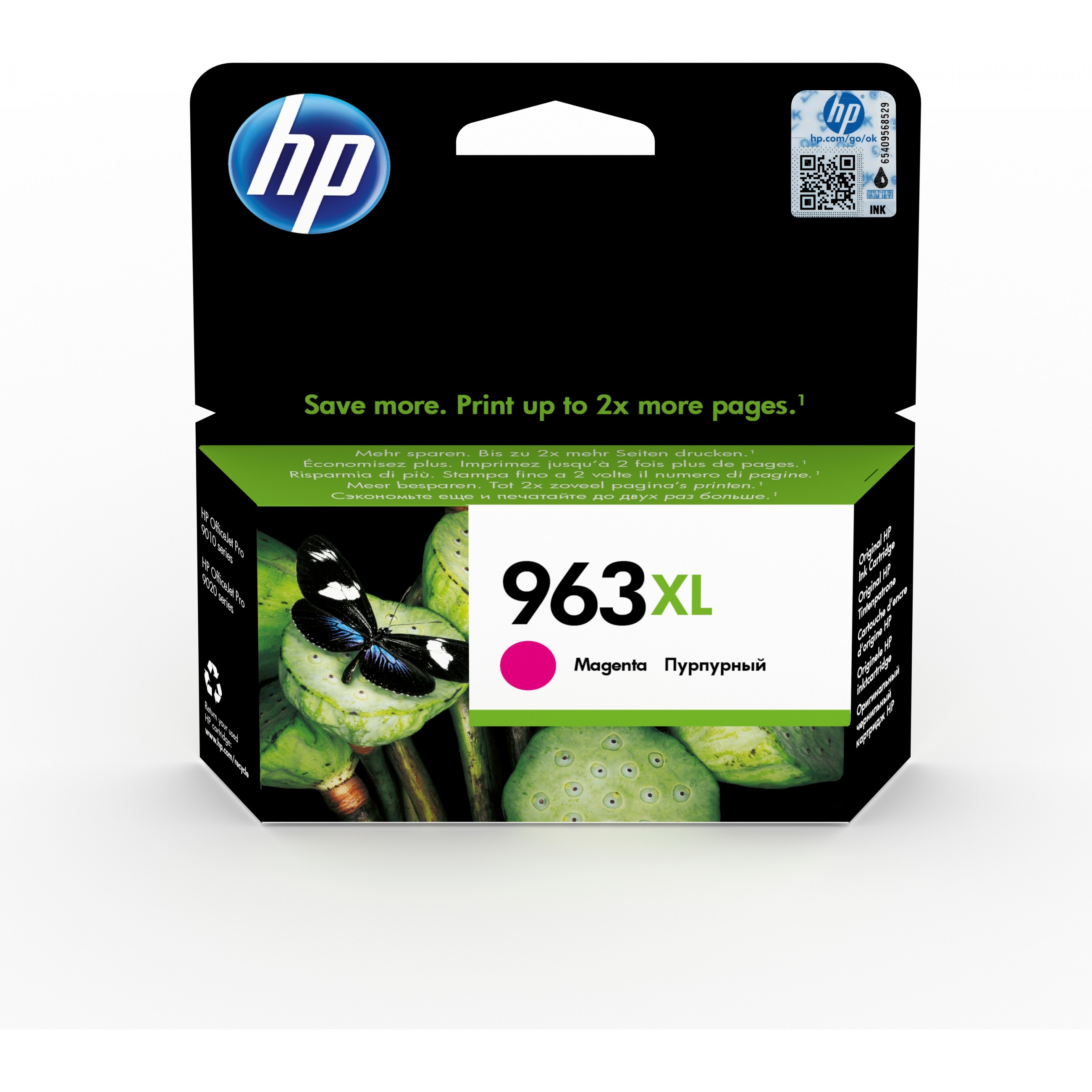 HP 3JA28AE#BGX, Tinte, HP 963XL High Yield Magenta ink  (BILD1)