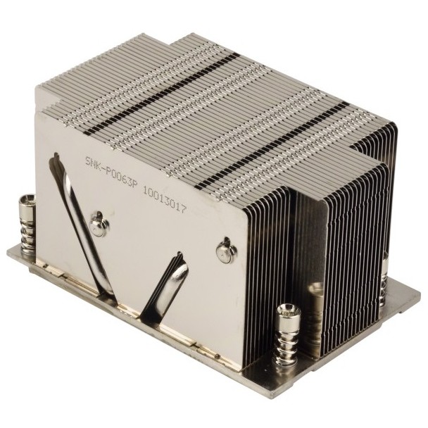 Supermicro SNK-P0063P Computerkühlsystem Prozessor Kühlkörper/Radiator Metallisch