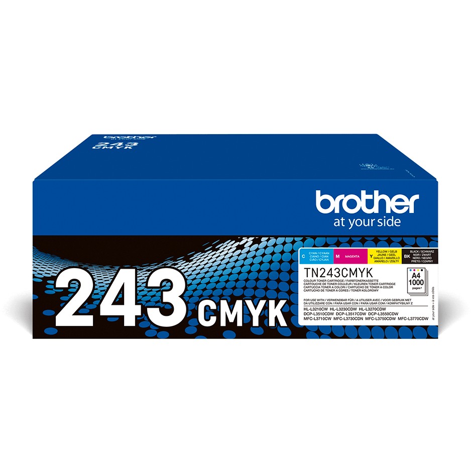 Brother TN-243CMYK toner cartridge - TN243CMYK