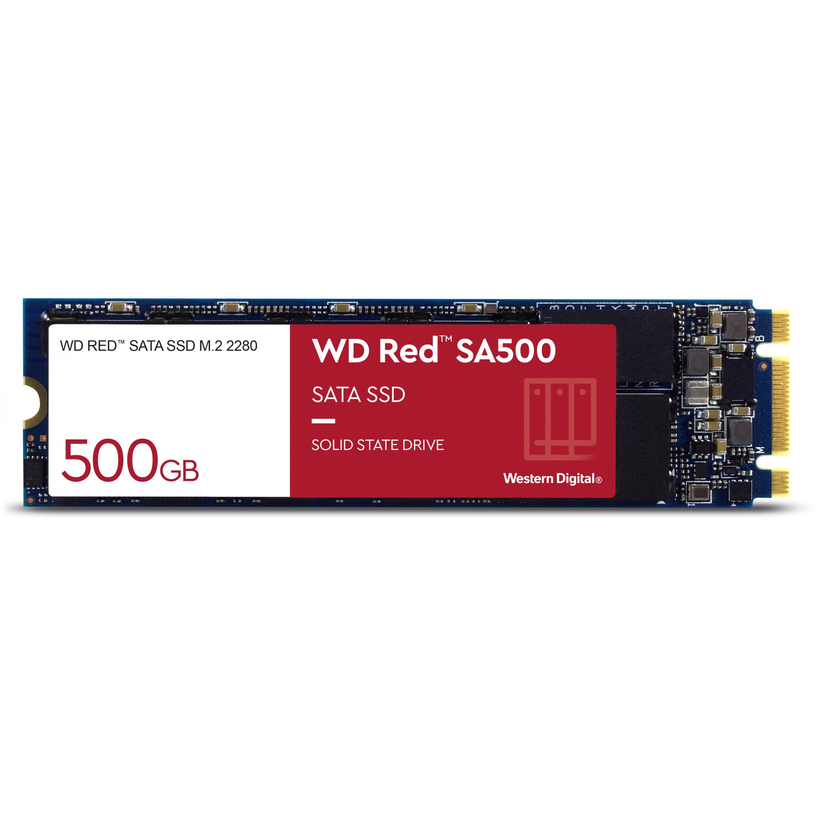 Western Digital WDS500G1R0B, Interne SSDs, Western Red  (BILD1)