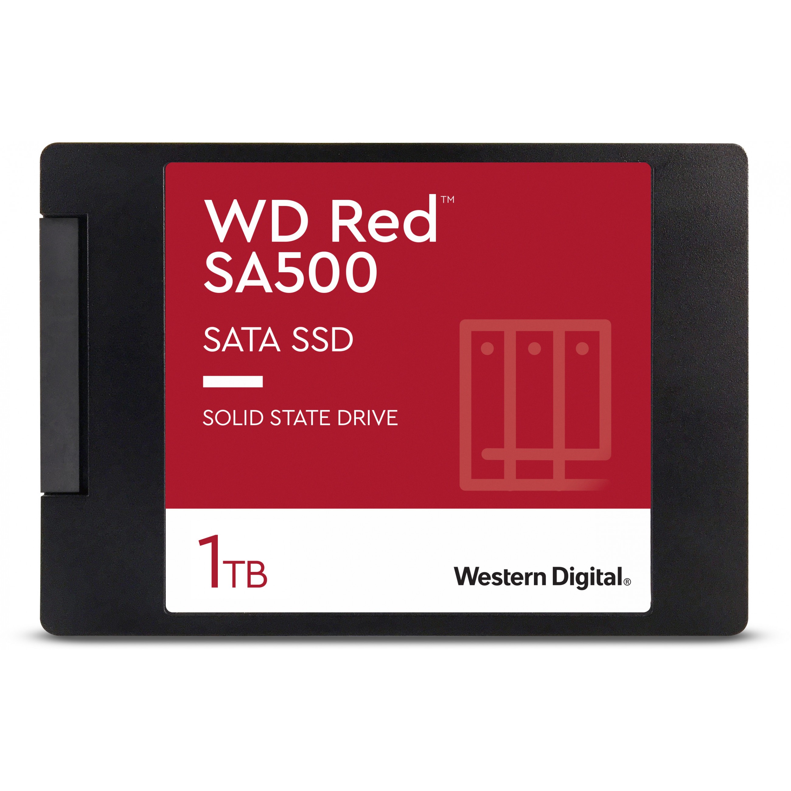 Western Digital WDS100T1R0A, Interne SSDs, Western Red  (BILD1)