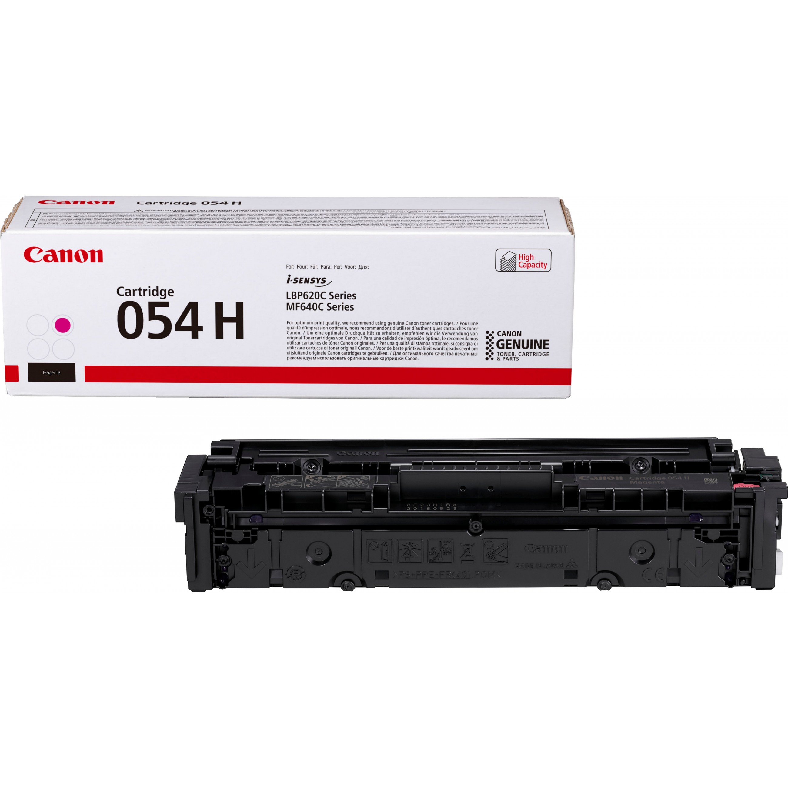 Canon 054 H - mit hoher Kapazität - Magenta - Original 3026C002 (BILD1)