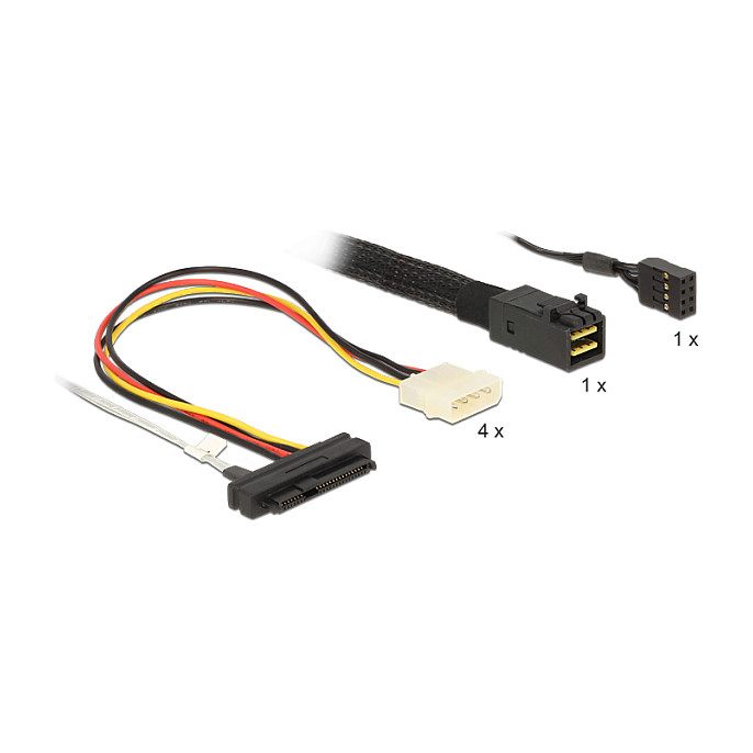 DeLOCK 83391 Serial Attached SCSI (SAS) cable