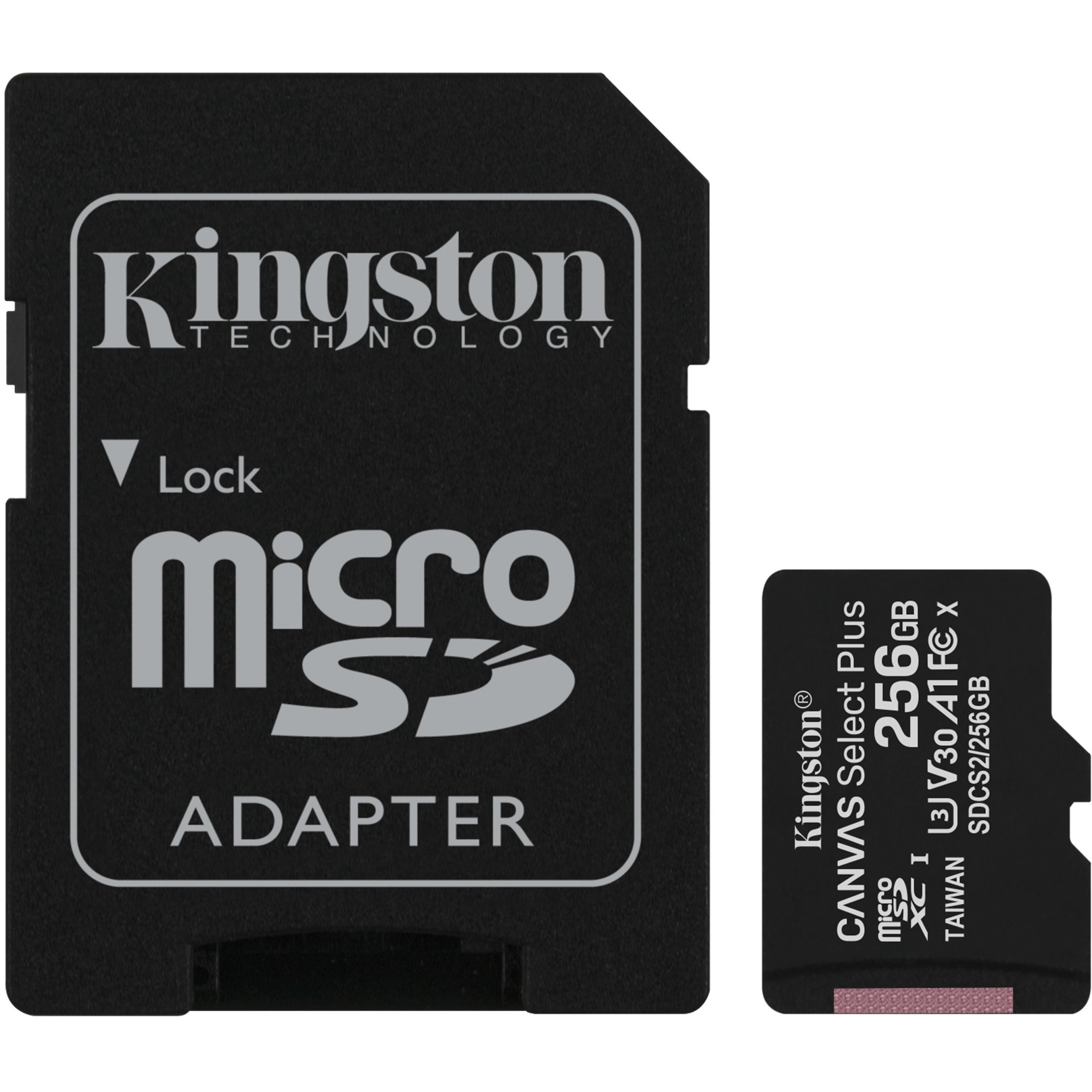 Kingston SDCS2/256GB, SD-Karten, Kingston Technology  (BILD1)