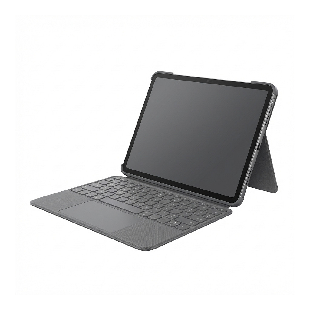 TABZ Logitech Combo Touch Tastatur Trackpad Apple iPad Air 11-13'' Oxford Gray