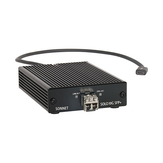 Sonnet Solo10G SFP+ Netzwerk