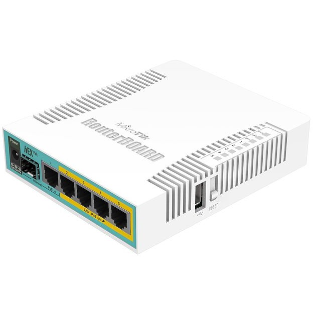 Mikrotik hEX PoE wired router