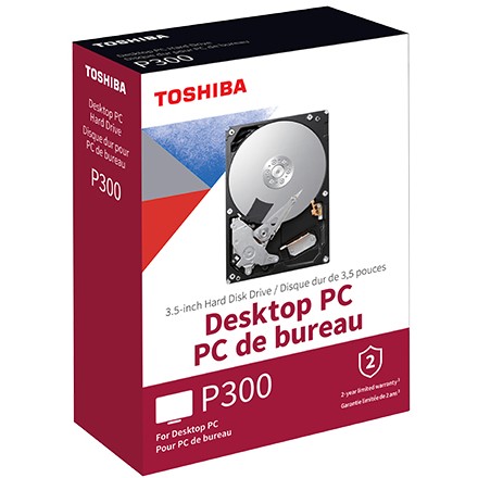 Toshiba HDWD260UZSVA, Interne Festplatten, Toshiba P300  (BILD3)