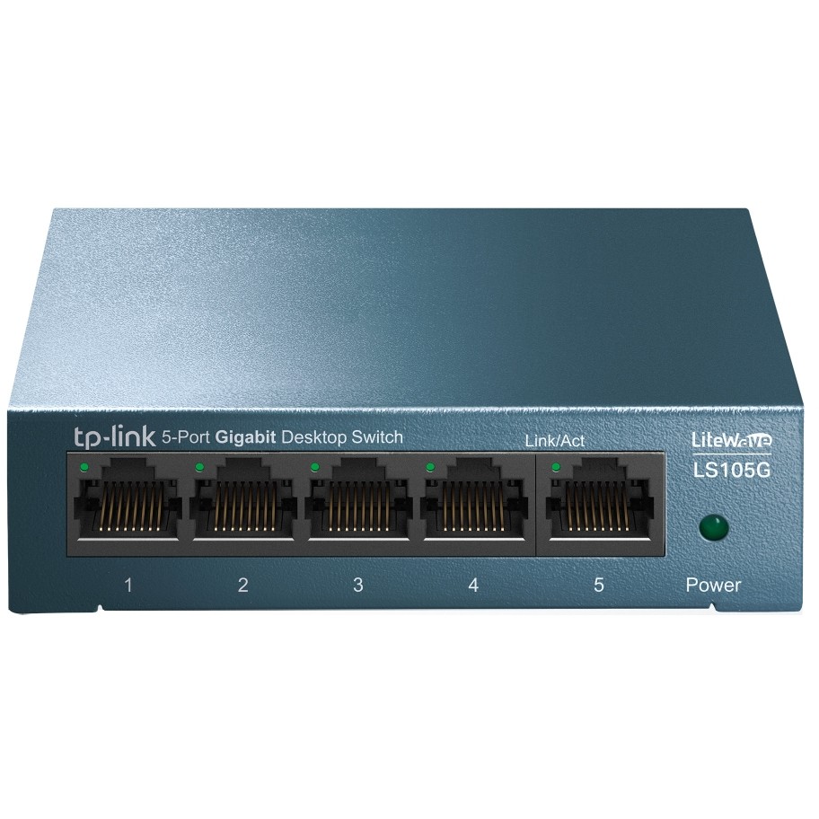 TP-Link LS105G Unmanaged Gigabit Ethernet (10/100/1000) Blau