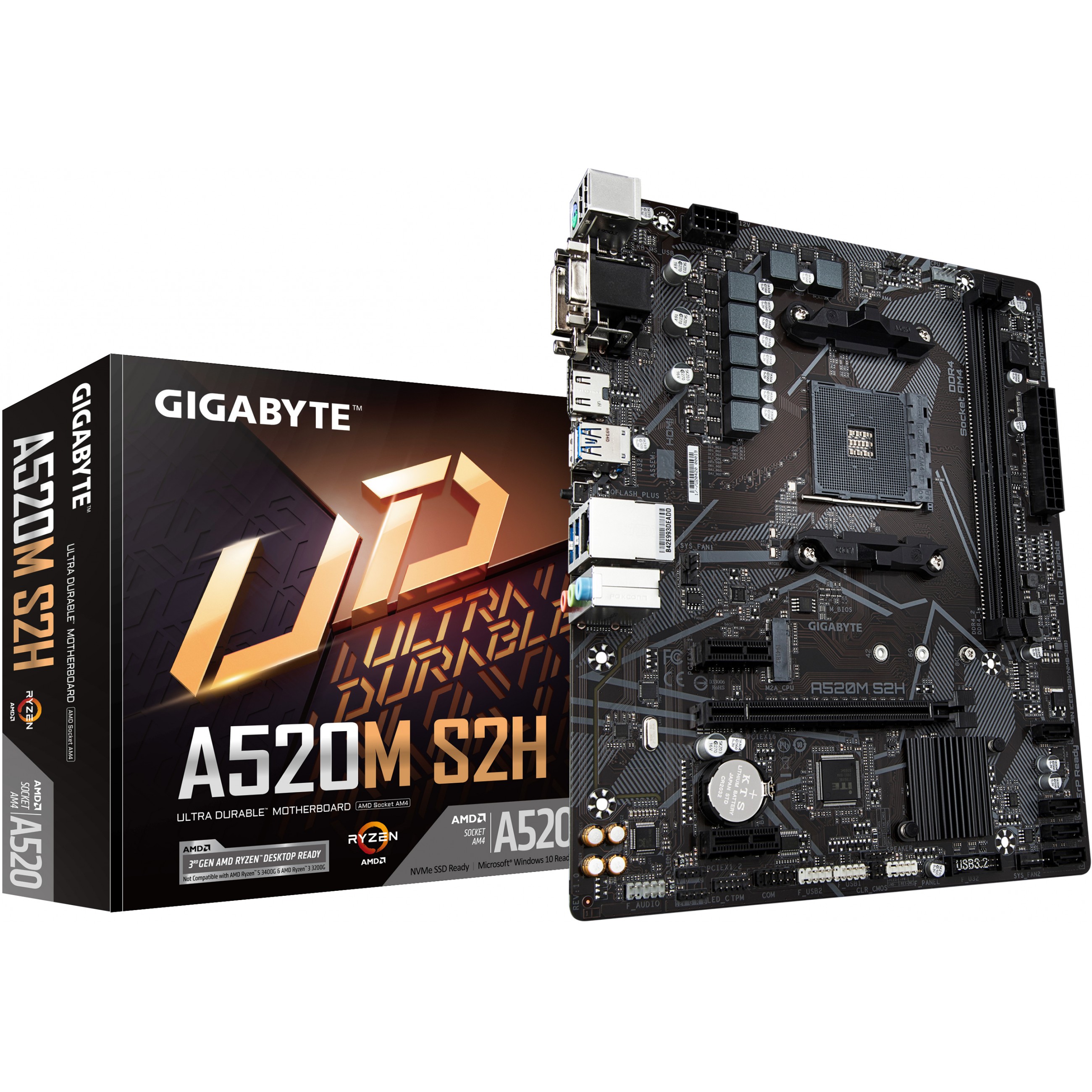 Gigabyte A520M S2H motherboard - A520M S2H