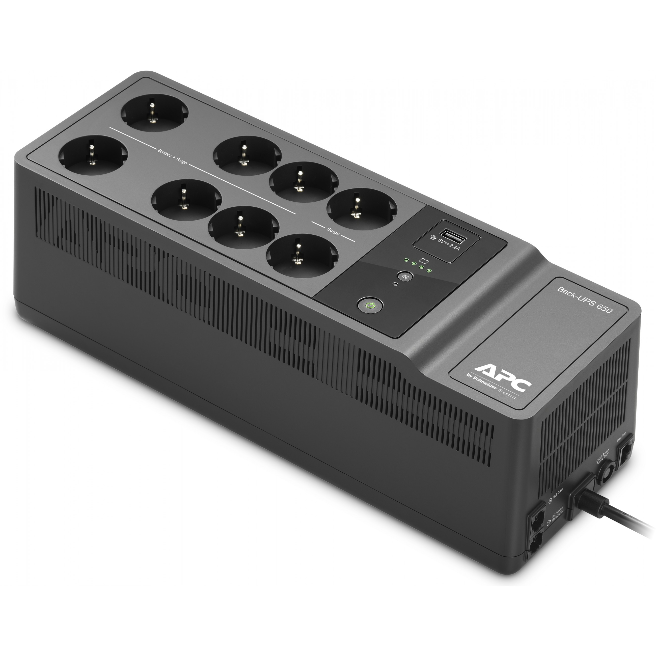 APC Back-UPS 650VA 230V 1 USB charging port - (Offline-) USV uninterruptible power supply (UPS)