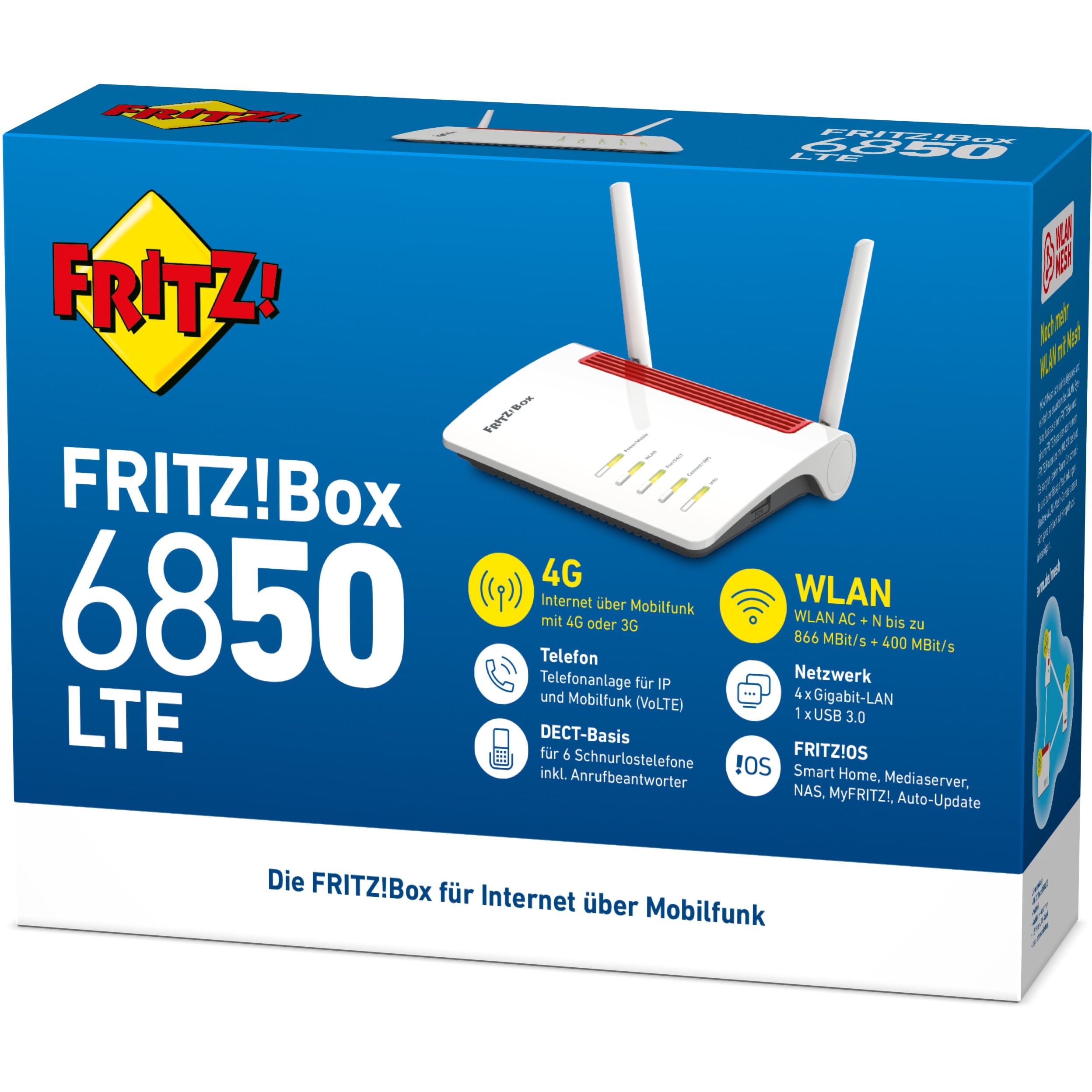 AVM 20002925, Router, FRITZ!Box 6850 LTE wireless router 20002925 (BILD3)