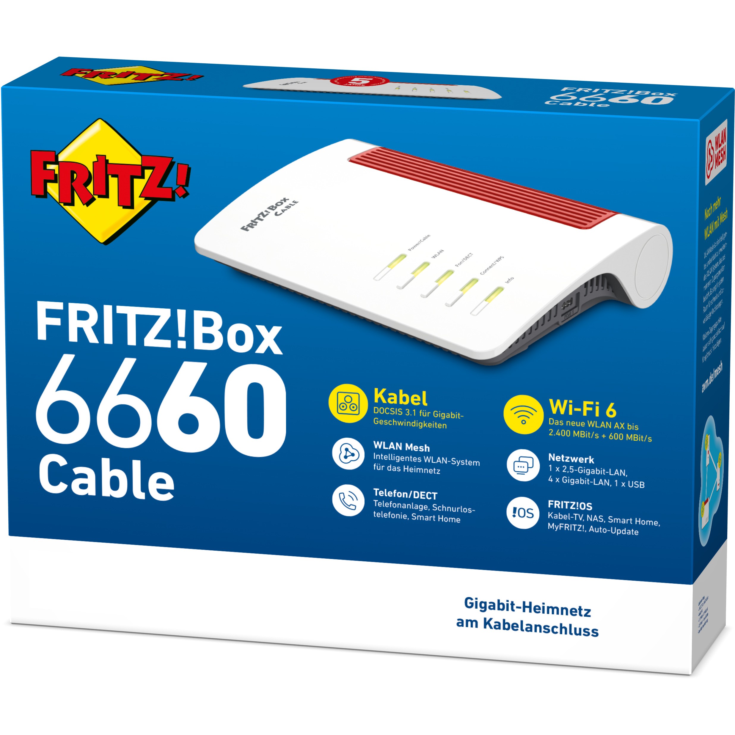 AVM 20002910, Router, FRITZ!Box 6660 Cable wireless 20002910 (BILD5)