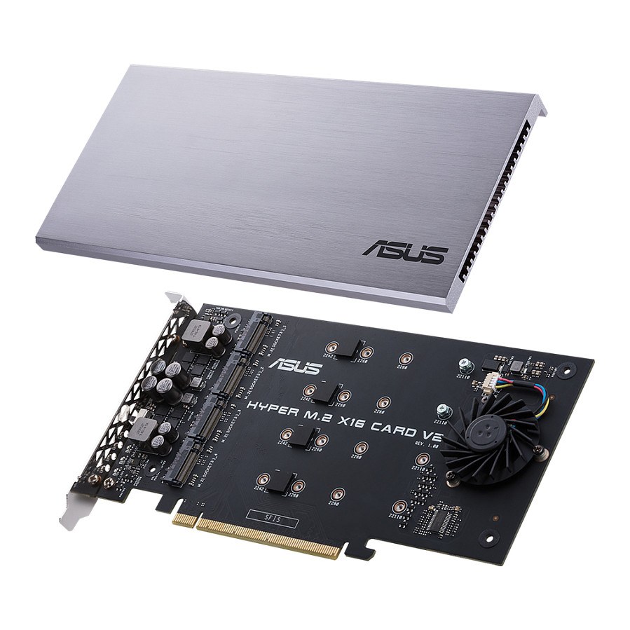 ASUS HYPER M.2 X16 CARD V2 interface cards/adapter