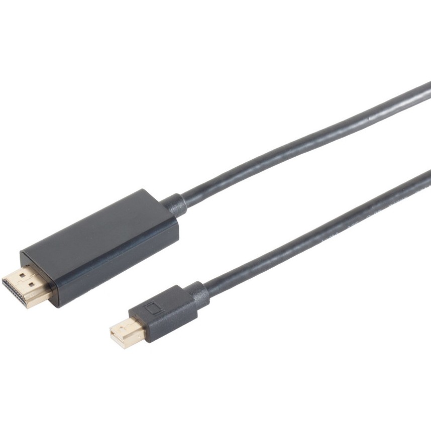 Mini DisplayPort 1.2 > HDMI (ST-ST) 2m Black