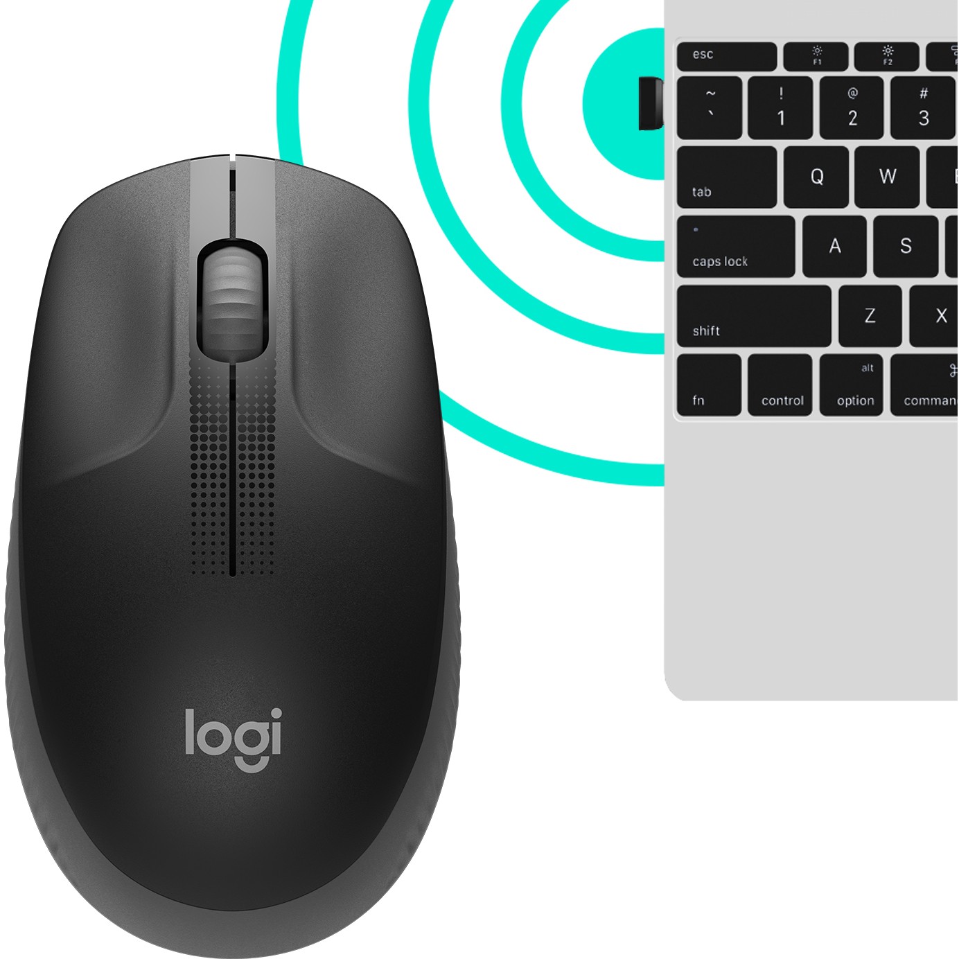 Logitech 910-005905, Mäuse & Tastaturen Mäuse, M190  (BILD5)