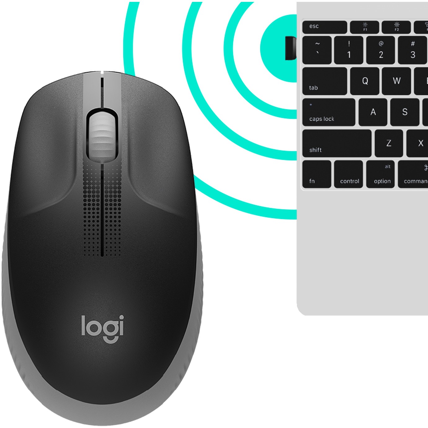 Logitech 910-005906, Mäuse & Tastaturen Mäuse, M190  (BILD5)