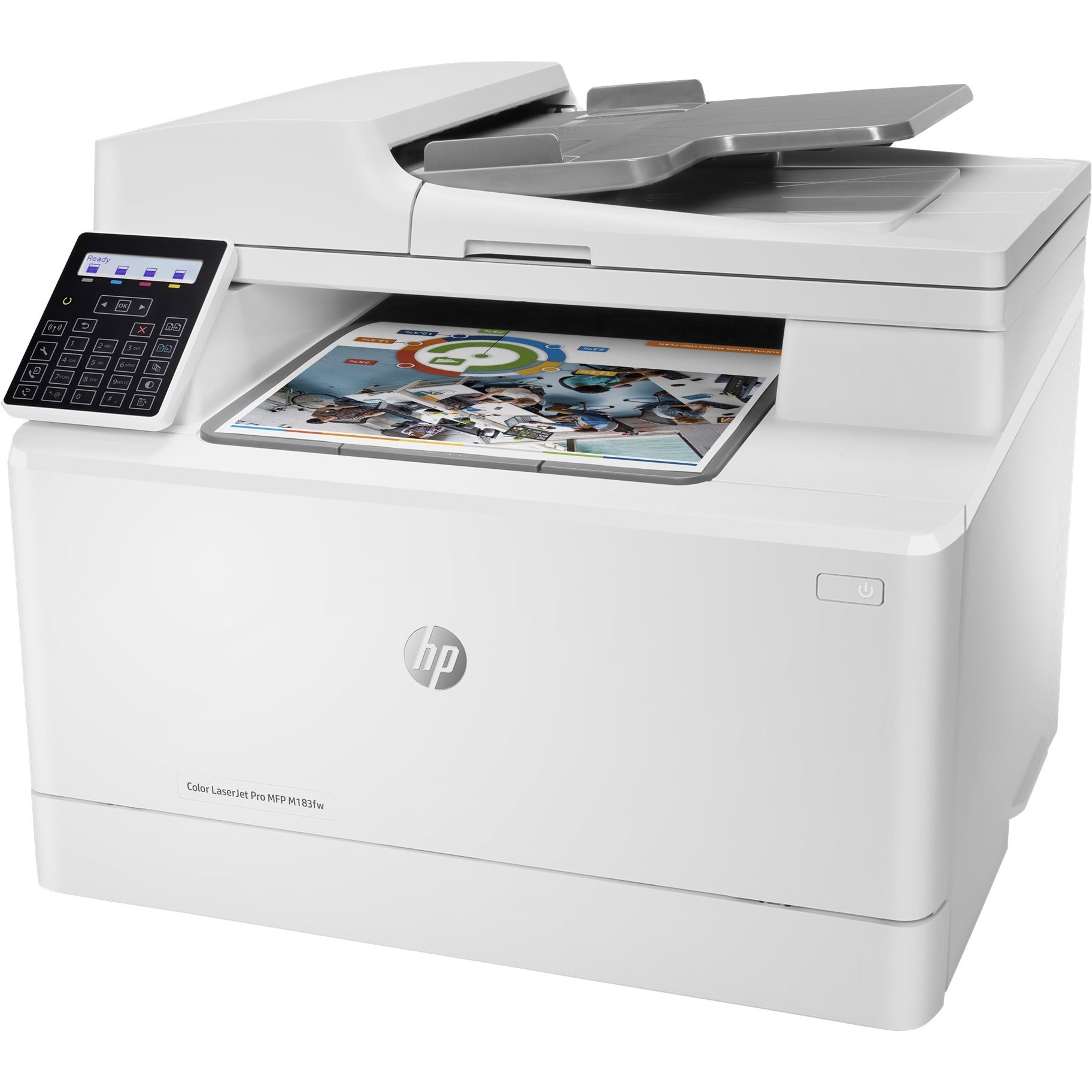 HP 7KW56A#B19, Multifunktionsdrucker, HP Color LaserJet  (BILD1)
