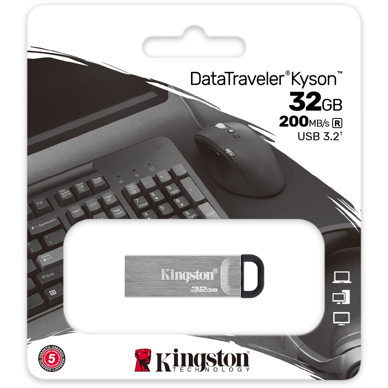 Kingston DTKN/32GB, USB-Stick, Kingston Technology Kyson  (BILD5)