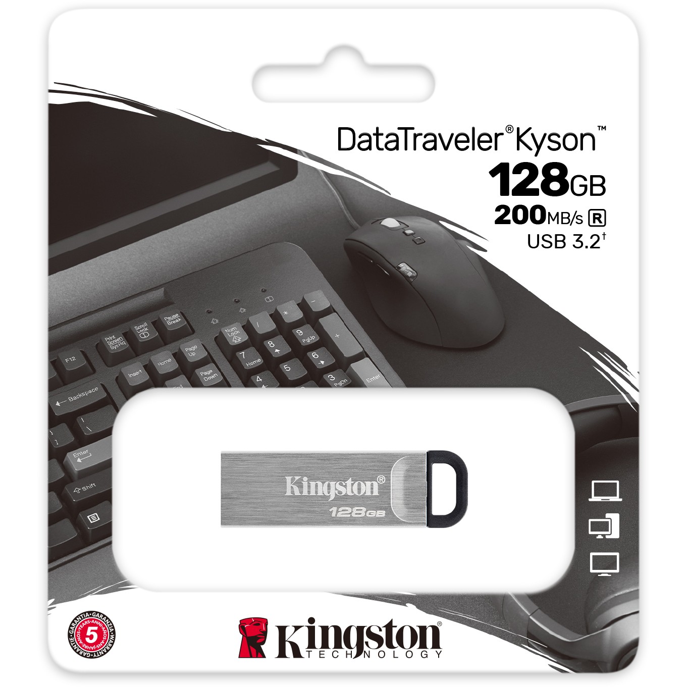 Kingston DTKN/128GB, USB-Sticks, Kingston Technology USB  (BILD5)