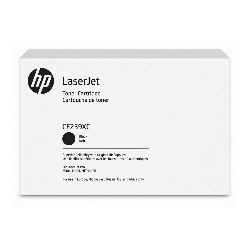 HP 59X Blk Contract LaserJet Toner Crtg - 1000 Seiten - Schwarz Toner