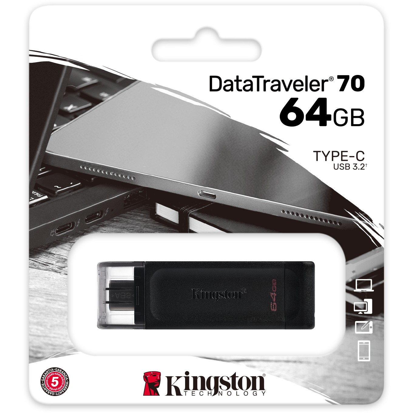 Kingston DT70/64GB, USB-Stick, Kingston Technology 70  (BILD6)