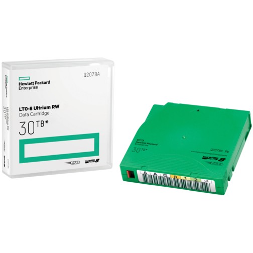 Hewlett Packard Enterprise LTO-8 Ultrium 30TB RW Data Cartridge