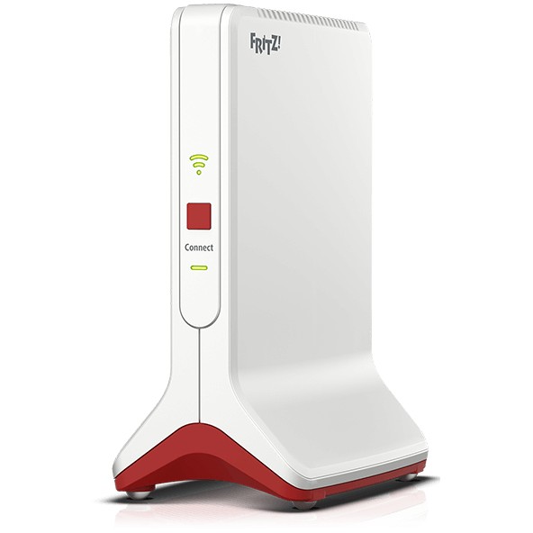 FRITZ!Repeater 6000 WLAN-Router Ethernet Tri-Band (24 GHz / 5 GHz / 5 GHz) Rot Weiß