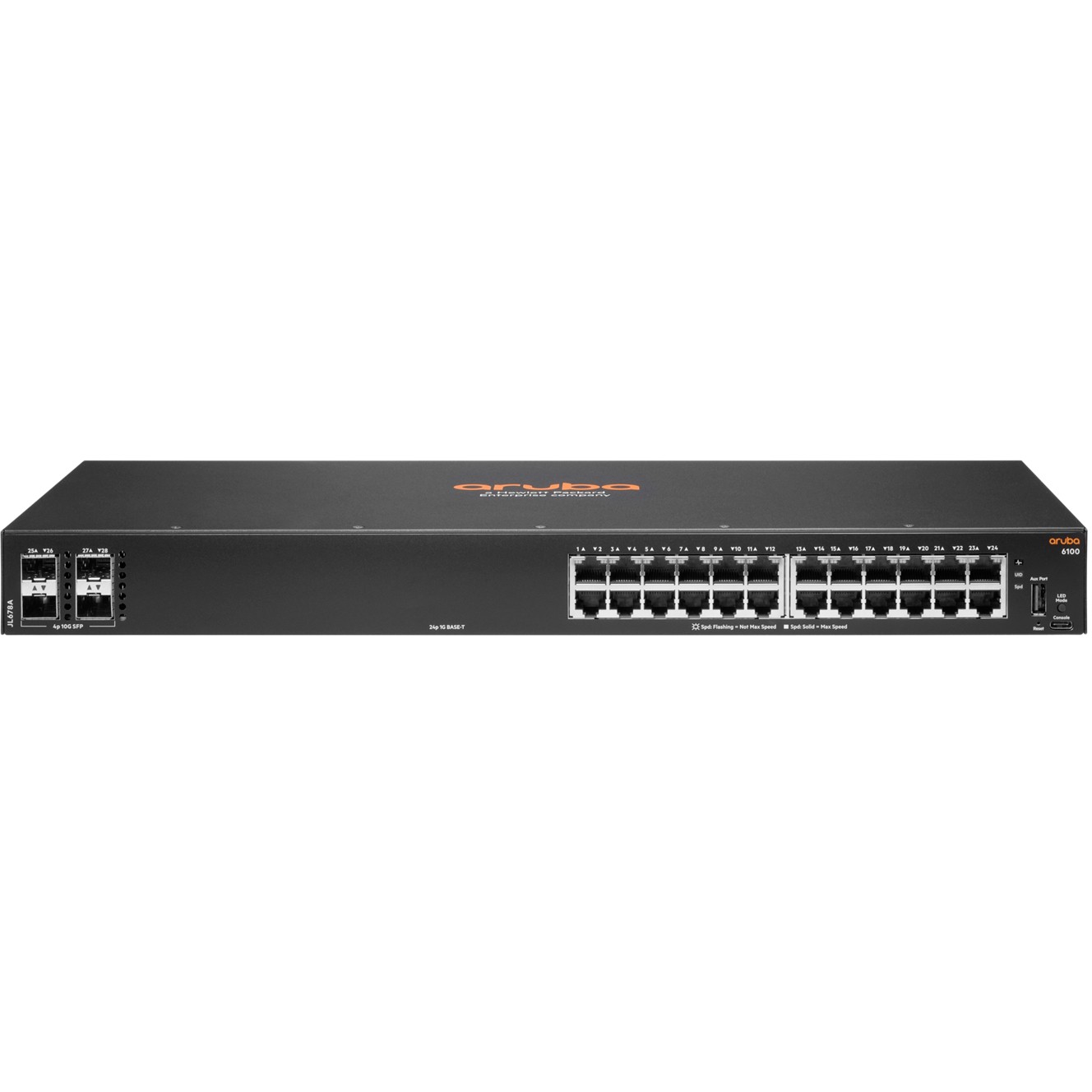 HP Enterprise JL678A#ABB, Switches, Aruba 6100 24G 4SFP+  (BILD1)