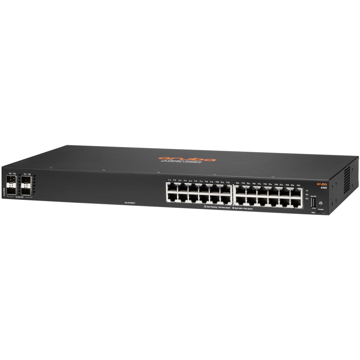 HP Enterprise JL678A#ABB, Switches, Aruba 6100 24G 4SFP+  (BILD2)