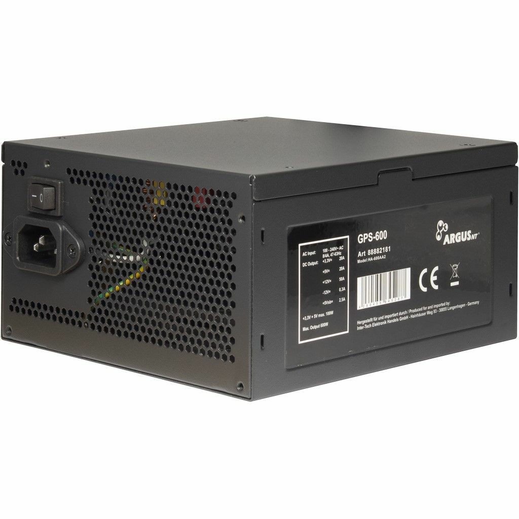 Inter-Tech Argus GPS-600 power supply unit, Inter-Tech 88882181 (BILD3)