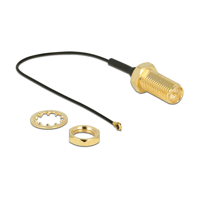 DeLOCK 12465 coaxial cable Audio