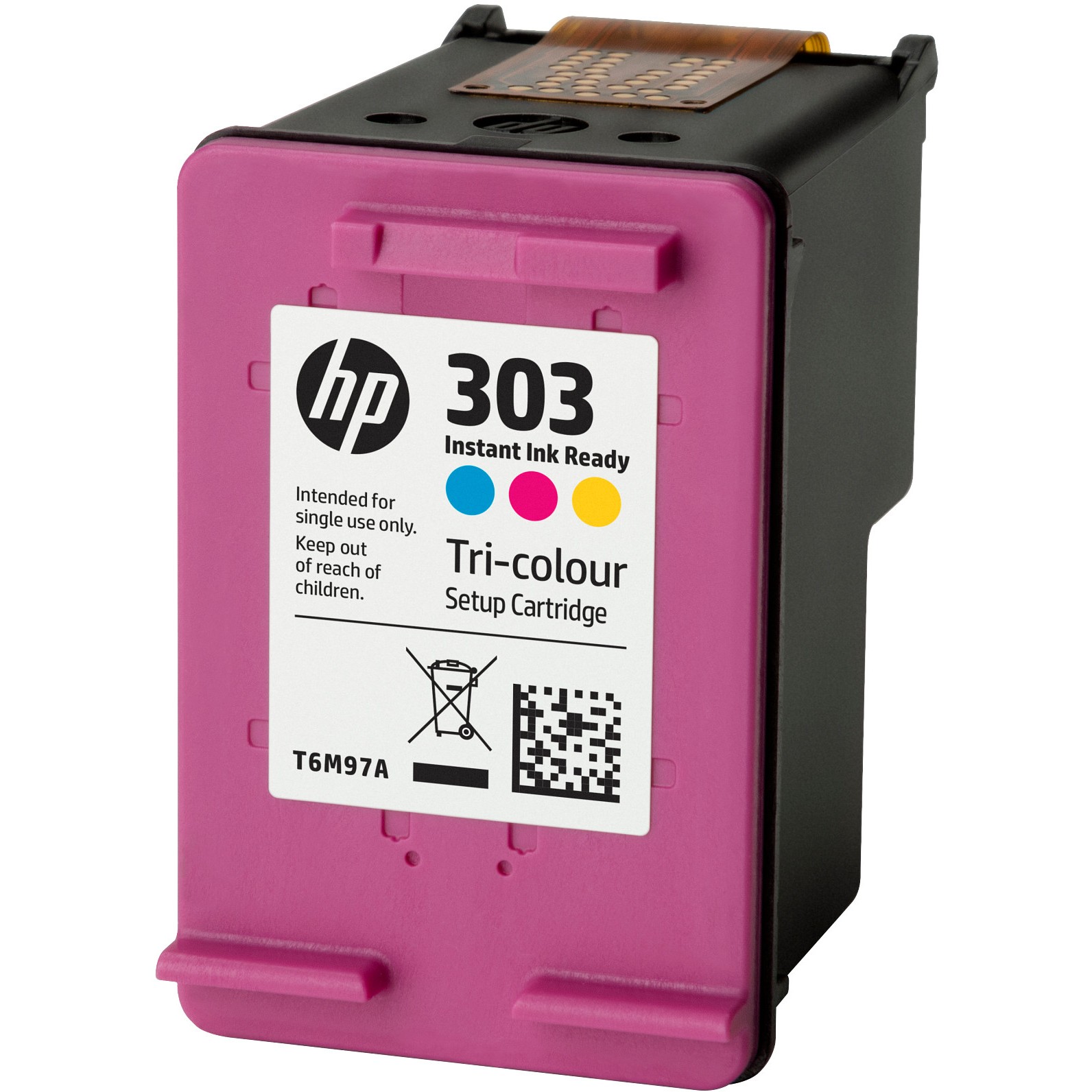 HP 303 2-pack Black/Tri-color Original Ink Cartridges HP 3YM92AE (BILD2)